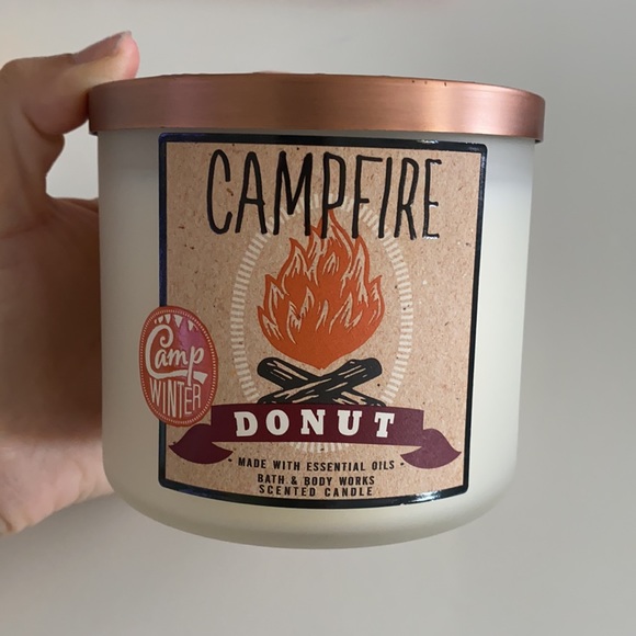 ⭐️🌴Campfire Donut Candle